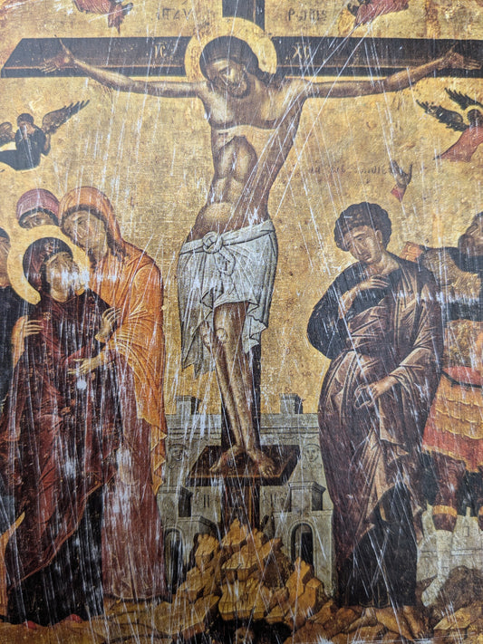 The Crucifixion icon