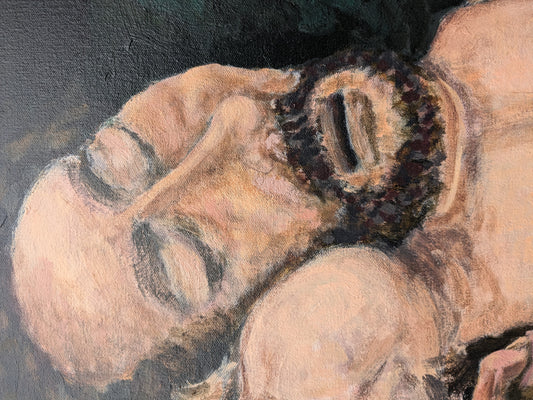 The Deposition after Caravaggio, 1600-1604 (A Study) (2013)