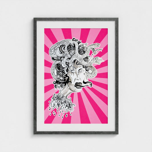 Medusa Reframed: Chromatic Fields 2026 (Framed Set of 3)