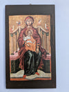 The Virgin Brephokratousa Enthroned icon