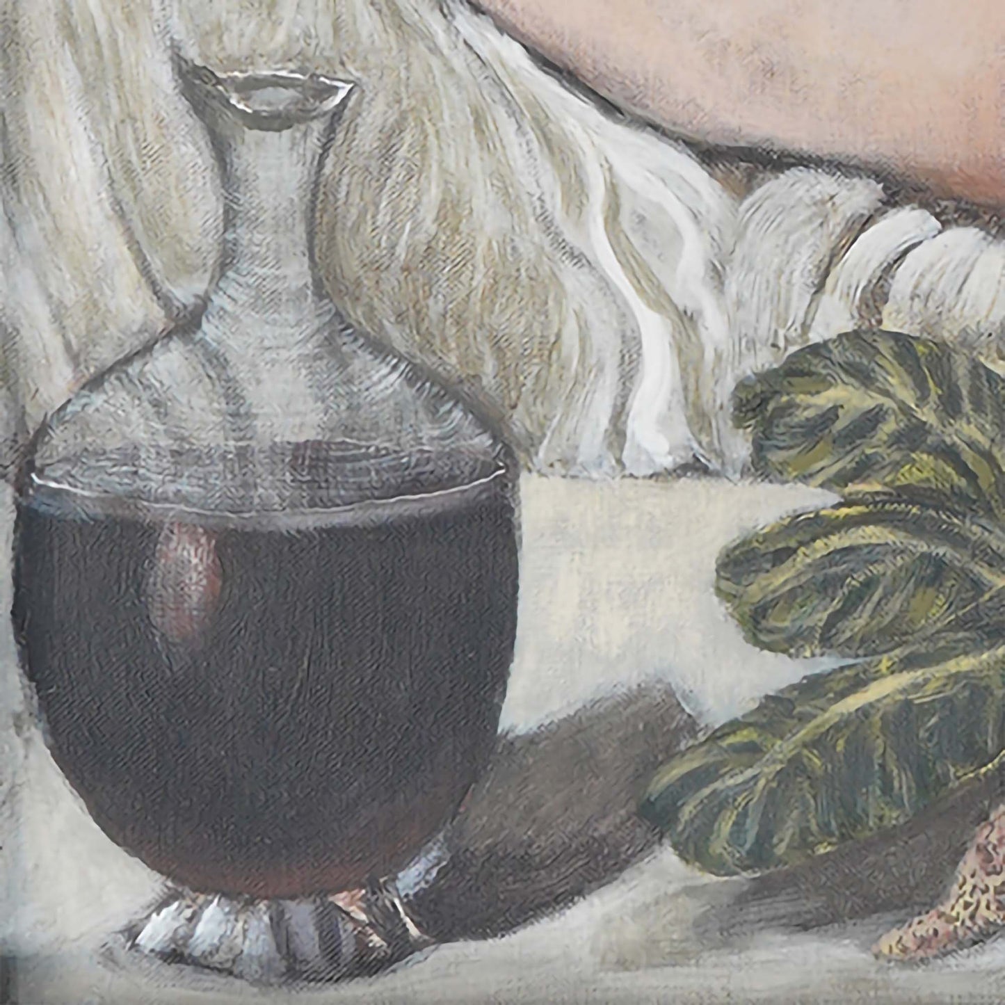 Bacchus after Caravaggio, 1598 (A Study) (2021)