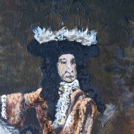 King William III after Jan Wyck, 1650-1702 (King Billy: A Study) (2016)