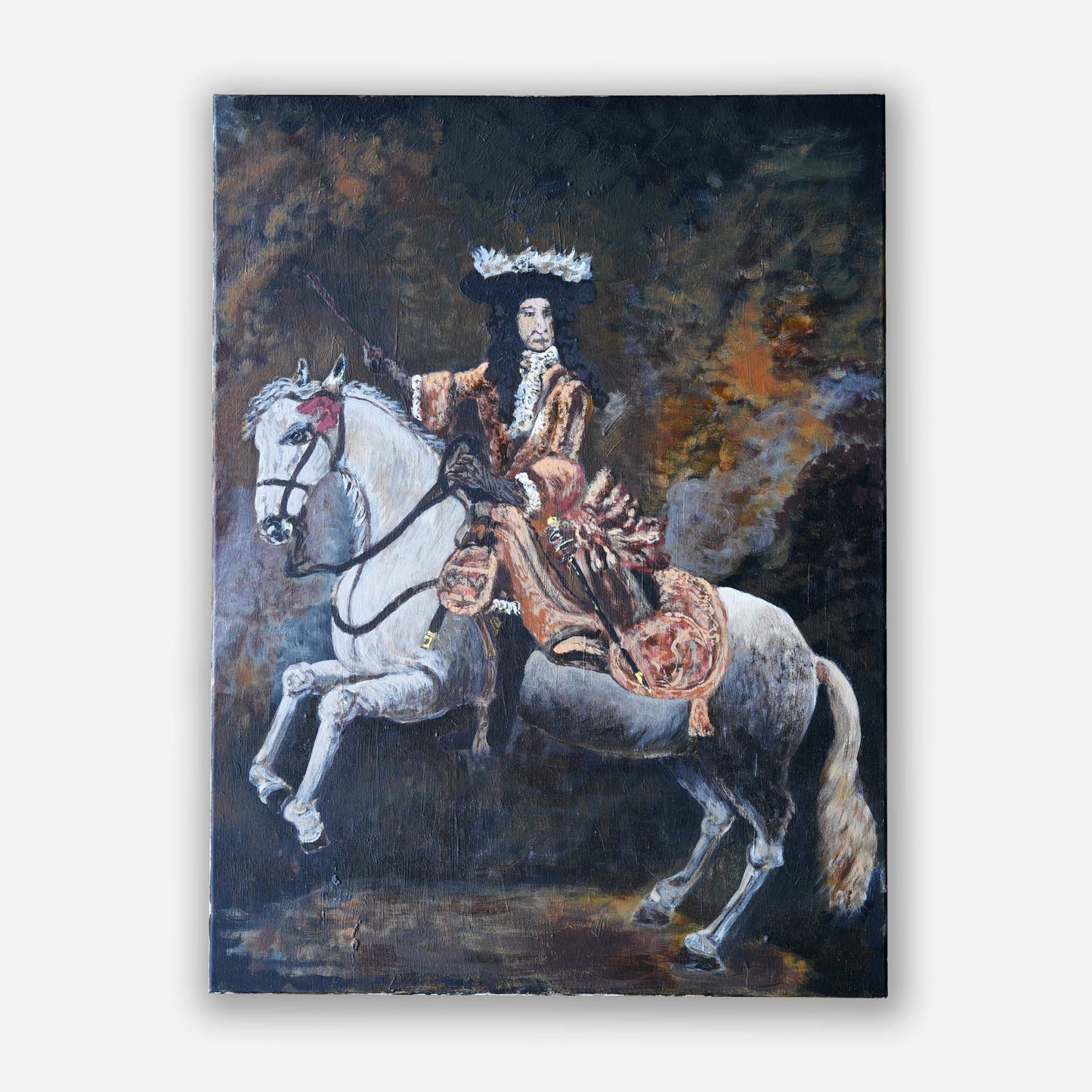 King William III after Jan Wyck, 1650-1702 (King Billy: A Study) (2016)