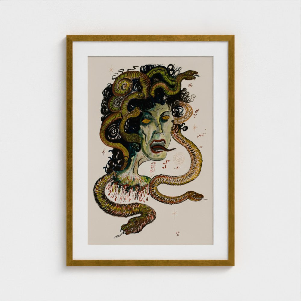 Medusa Unleashed in Technicolor (Deluxe Edition) (Gold Frame)