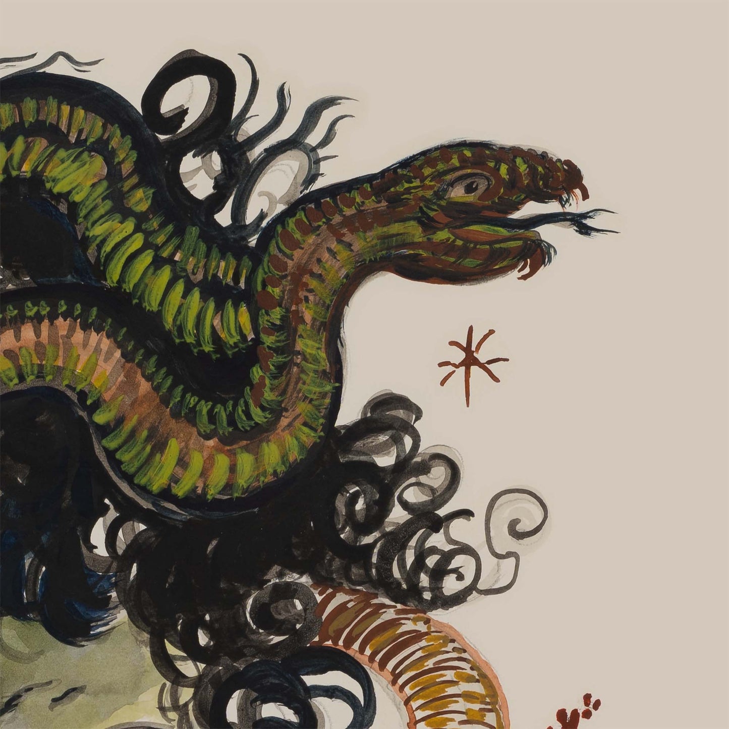 Medusa Unleashed in Technicolor (Deluxe Edition) (Gold Frame)