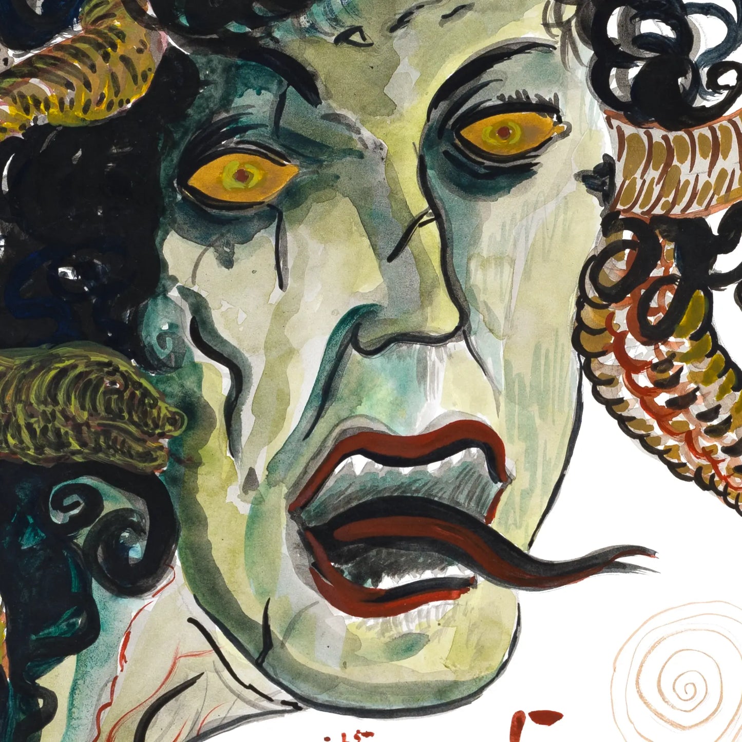 Medusa Unleashed in Technicolor