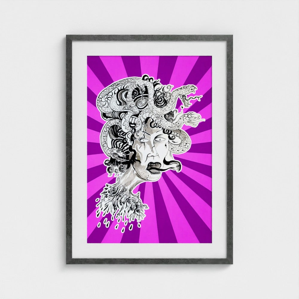 Medusa Unleashed (Radial Purple)