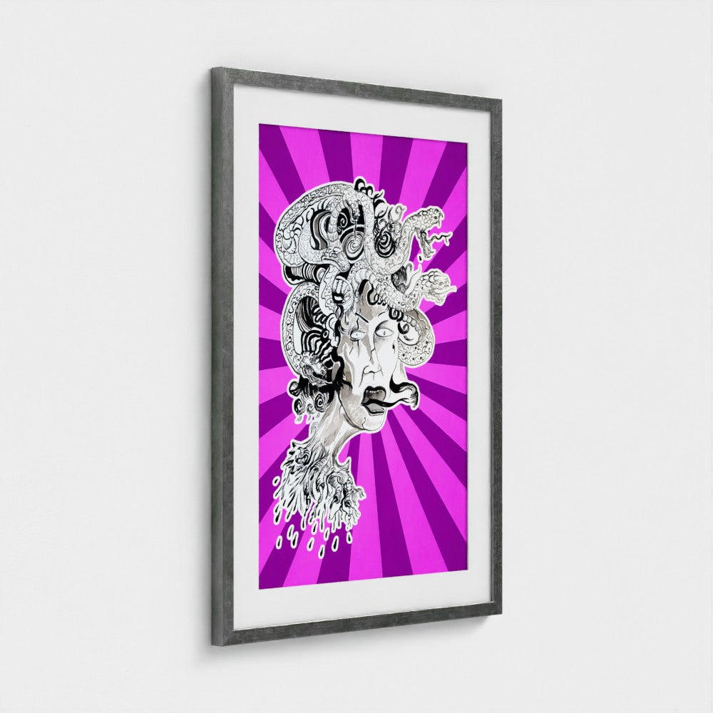 Medusa Unleashed (Radial Purple)
