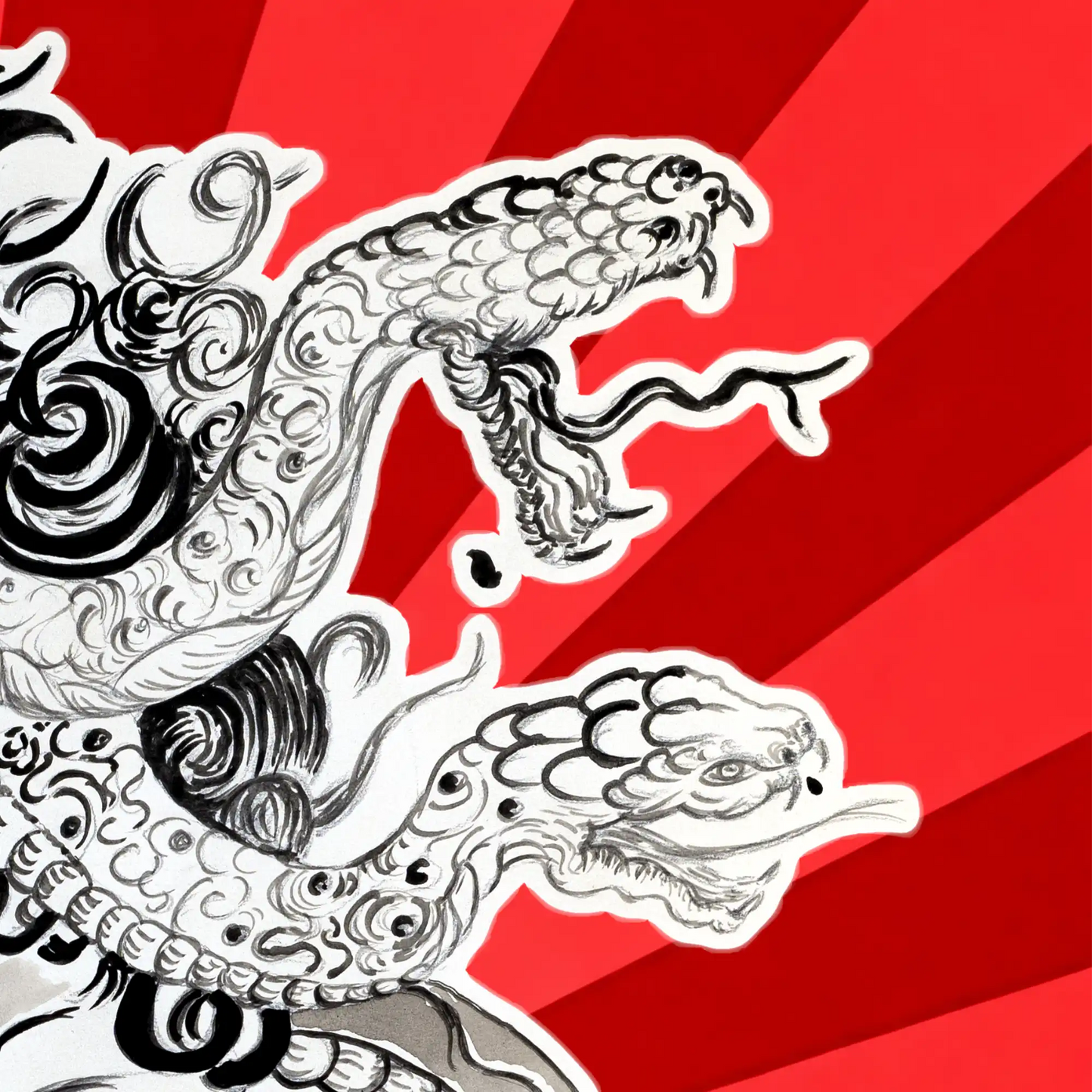 Medusa Unleashed (Radial Red)