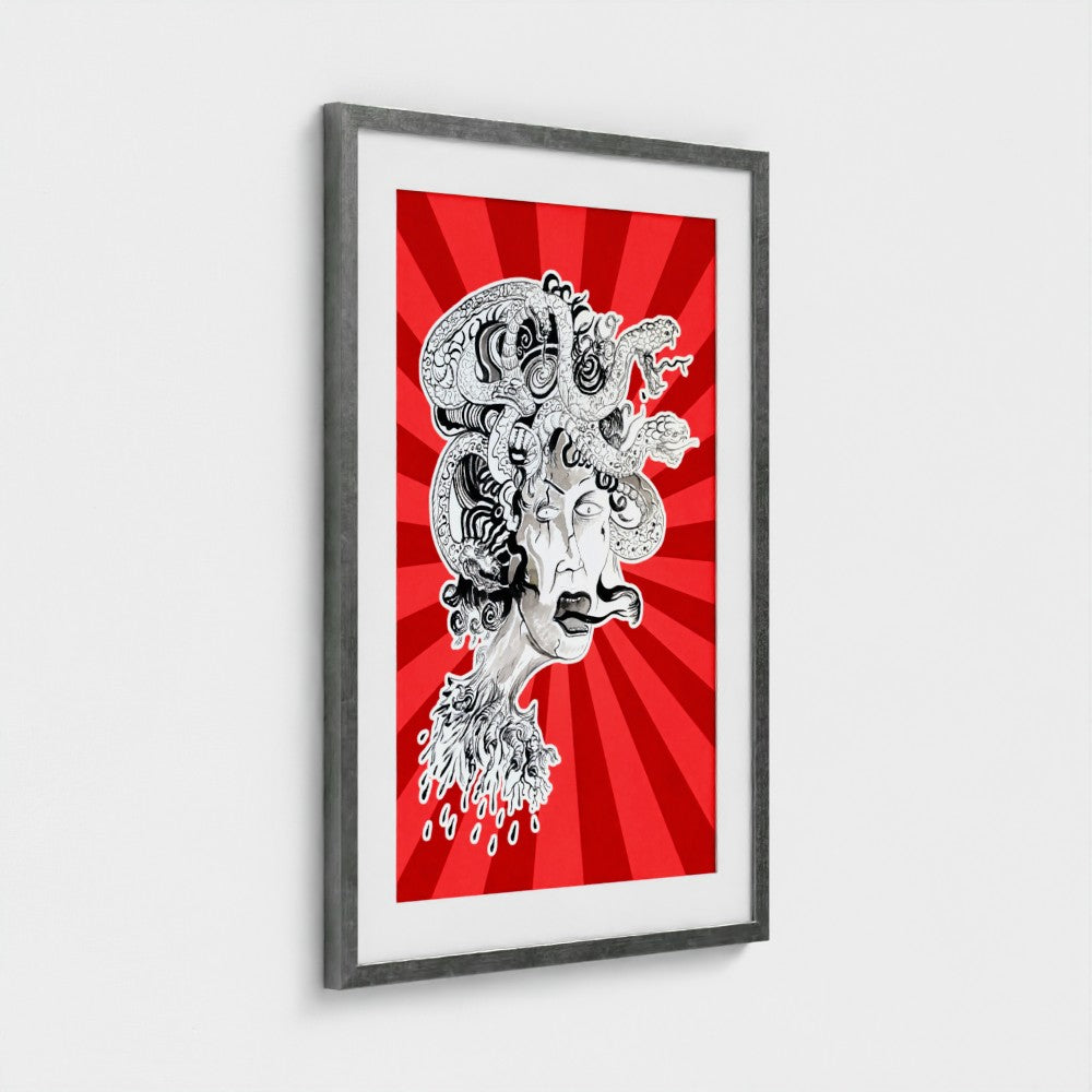 Medusa Unleashed (Radial Red)