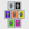Neon Ancestors 2025 (Framed Set of 7)