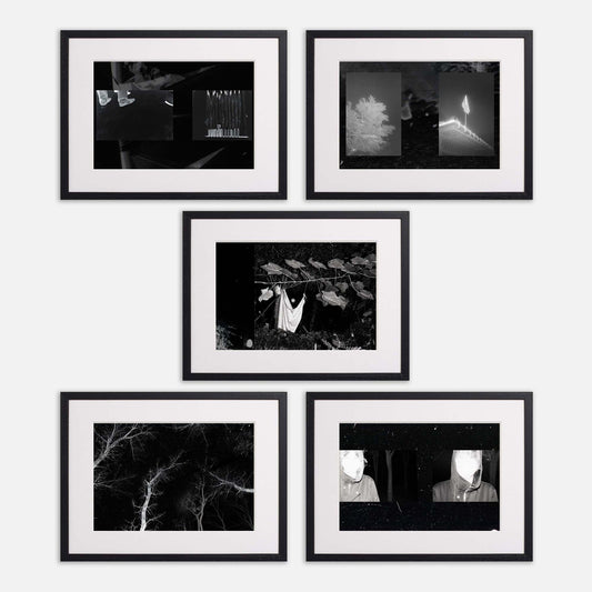 Night | 2025 - Pure Black (Framed Set of 5)