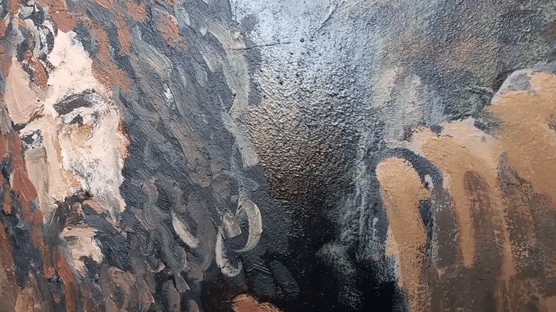 Paul Wading Through Water (2010)