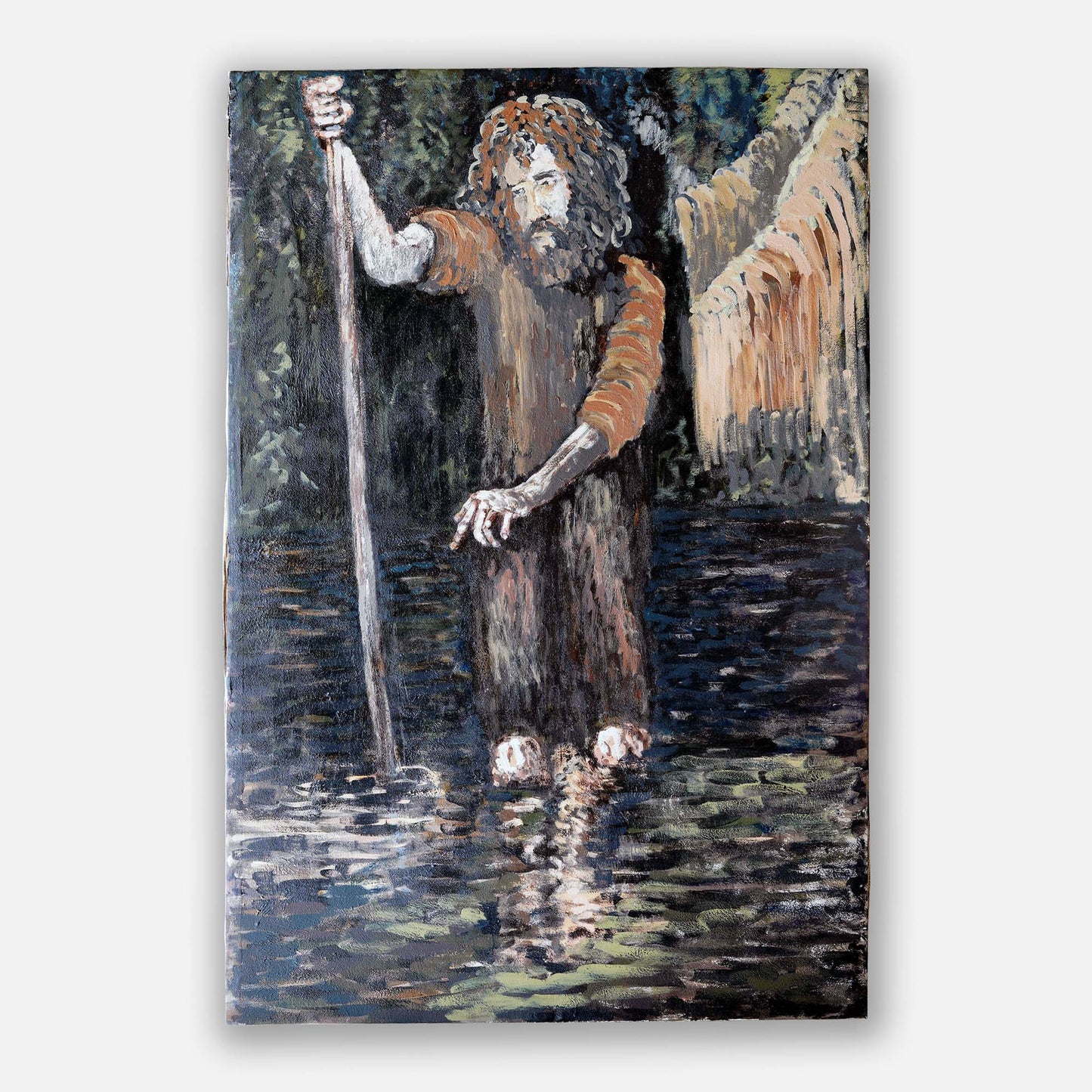 Paul Wading Through Water (2010)