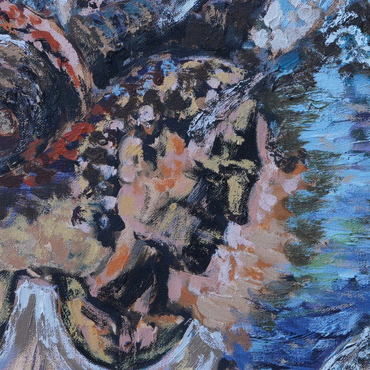 Tuna Fishing after Salvador Dalí, 1966-1967 (A Study) (2022)