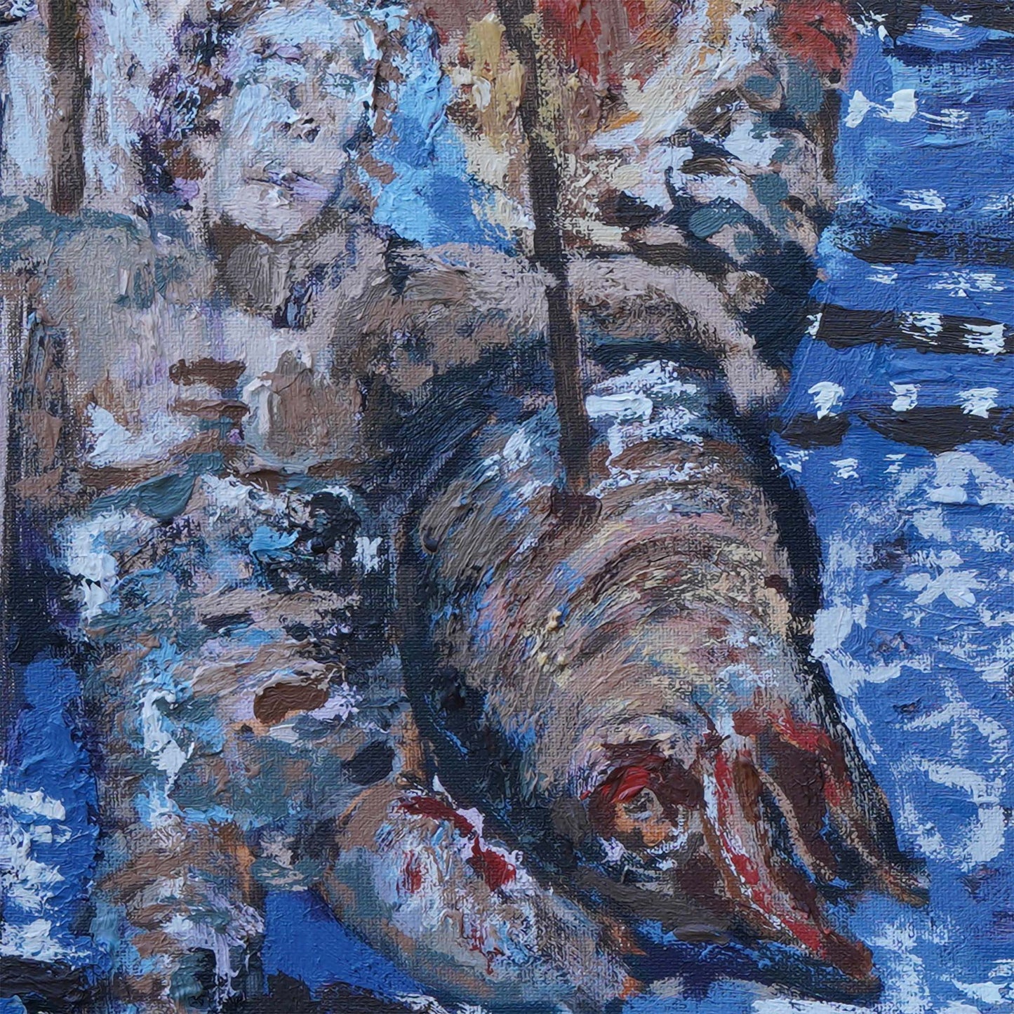 Tuna Fishing after Salvador Dalí, 1966-1967 (A Study) (2022)