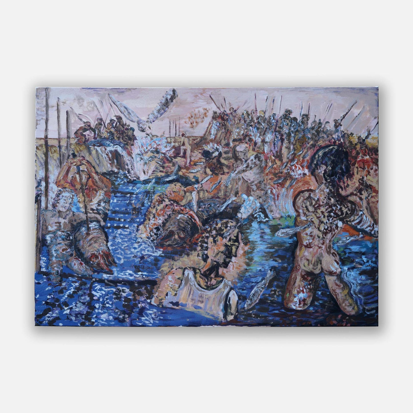 Tuna Fishing after Salvador Dalí, 1966-1967 (A Study) (2022)